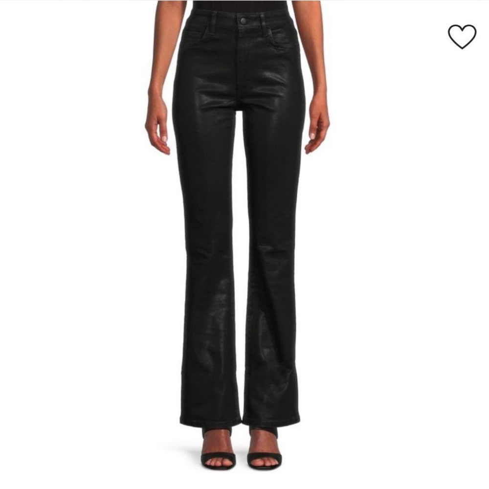 Joe’s Jeans High Rise Coated Bootcut Pants